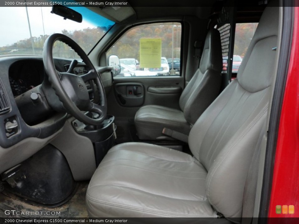 Medium Gray 2000 Chevrolet Express Interiors