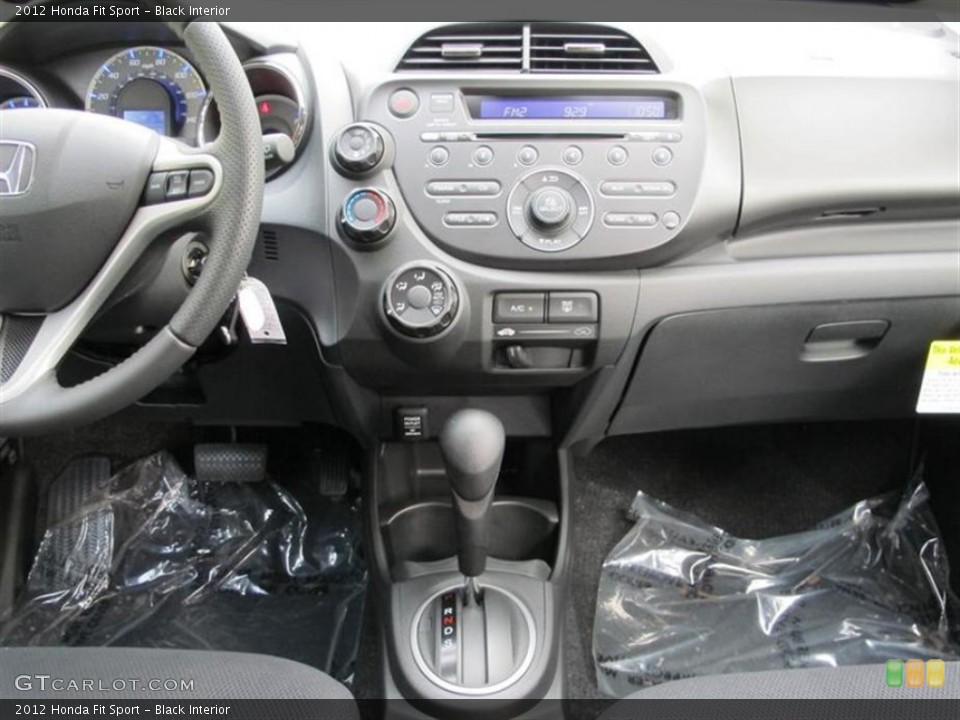 Black Interior Dashboard for the 2012 Honda Fit Sport #55853365