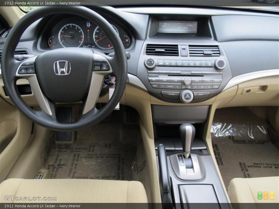 Ivory Interior Dashboard for the 2012 Honda Accord LX Sedan #55853536