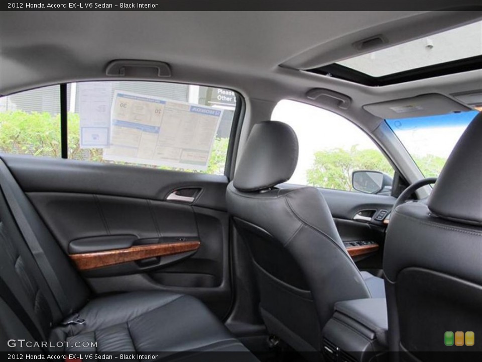 Black Interior Photo for the 2012 Honda Accord EX-L V6 Sedan #55854259