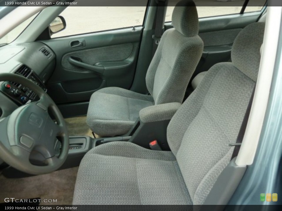 Gray Interior Photo for the 1999 Honda Civic LX Sedan #55854444