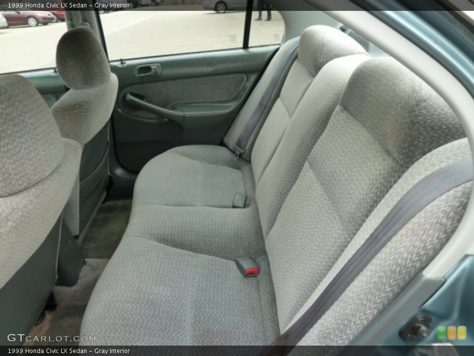 Gray Interior Photo for the 1999 Honda Civic LX Sedan #55854452