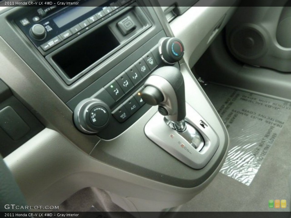 Gray Interior Transmission for the 2011 Honda CR-V LX 4WD #55855681