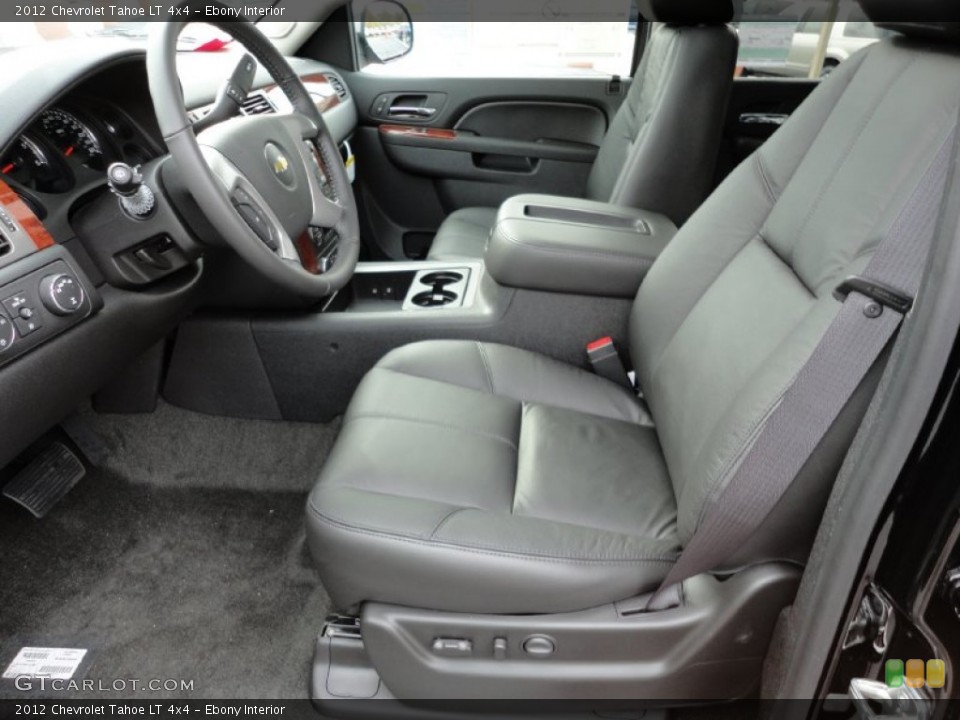 Ebony Interior Photo for the 2012 Chevrolet Tahoe LT 4x4 #55855819
