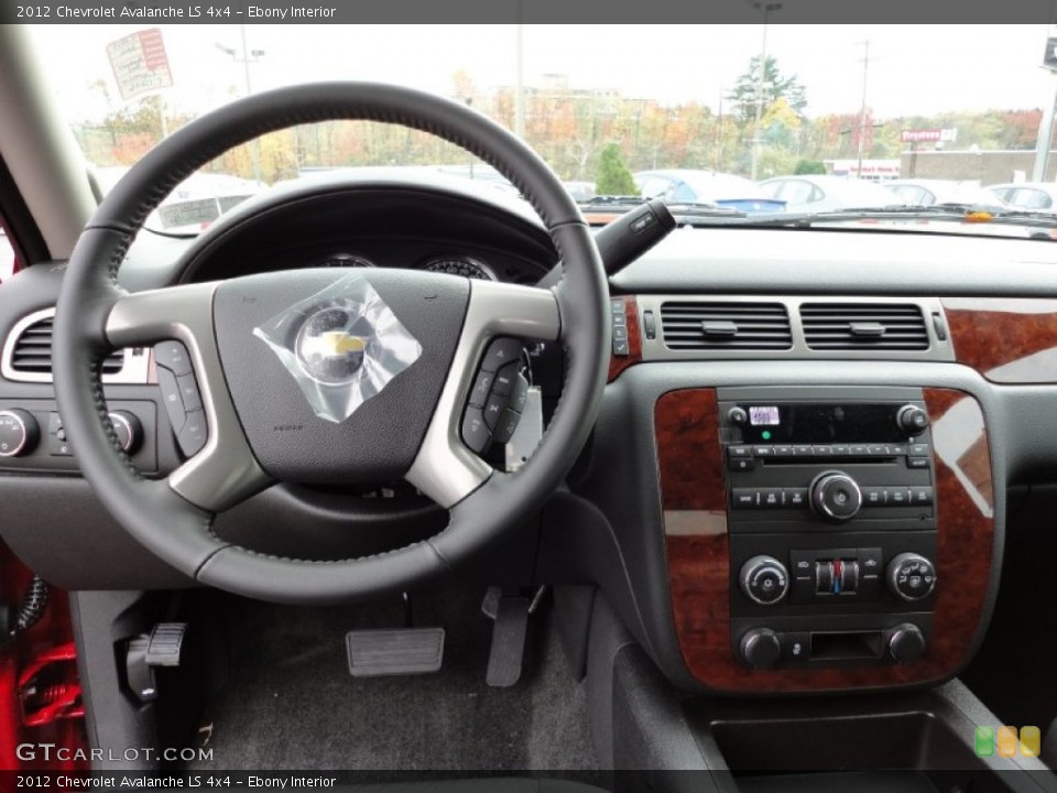 Ebony Interior Dashboard for the 2012 Chevrolet Avalanche LS 4x4 #55856011