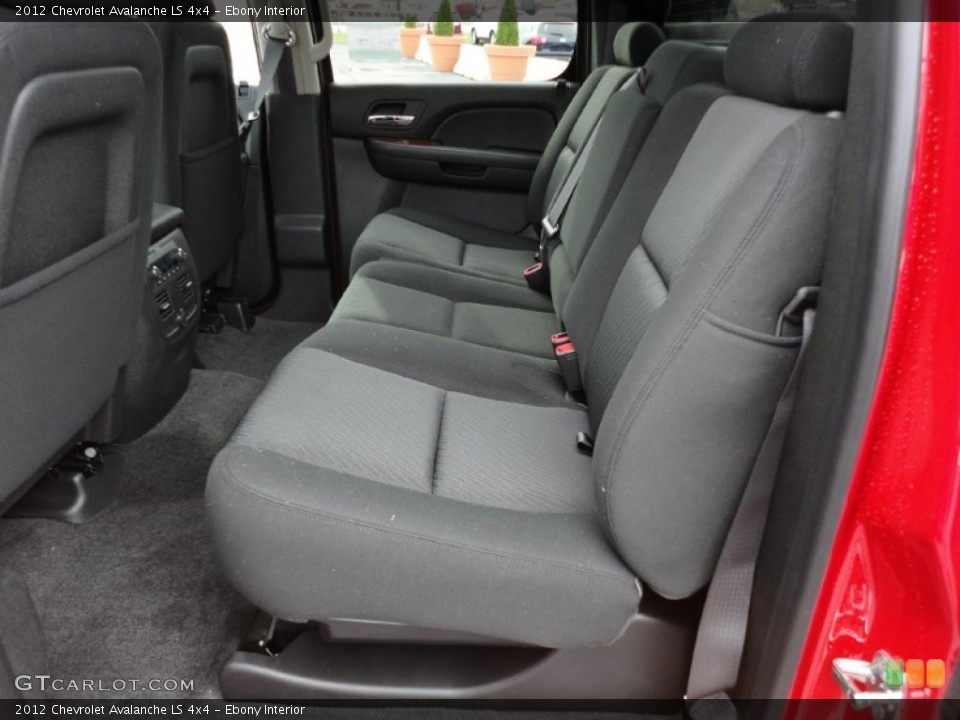 Ebony Interior Photo for the 2012 Chevrolet Avalanche LS 4x4 #55856029