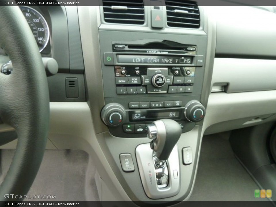 Ivory Interior Controls for the 2011 Honda CR-V EX-L 4WD #55856173