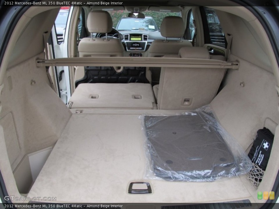 Almond Beige Interior Trunk for the 2012 Mercedes-Benz ML 350 BlueTEC 4Matic #55856954