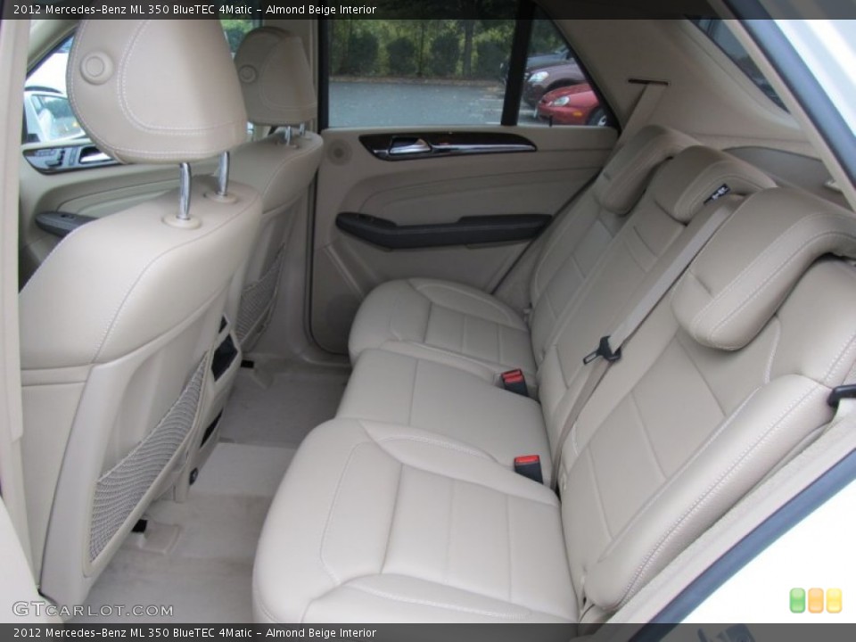 Almond Beige Interior Photo for the 2012 Mercedes-Benz ML 350 BlueTEC 4Matic #55856965