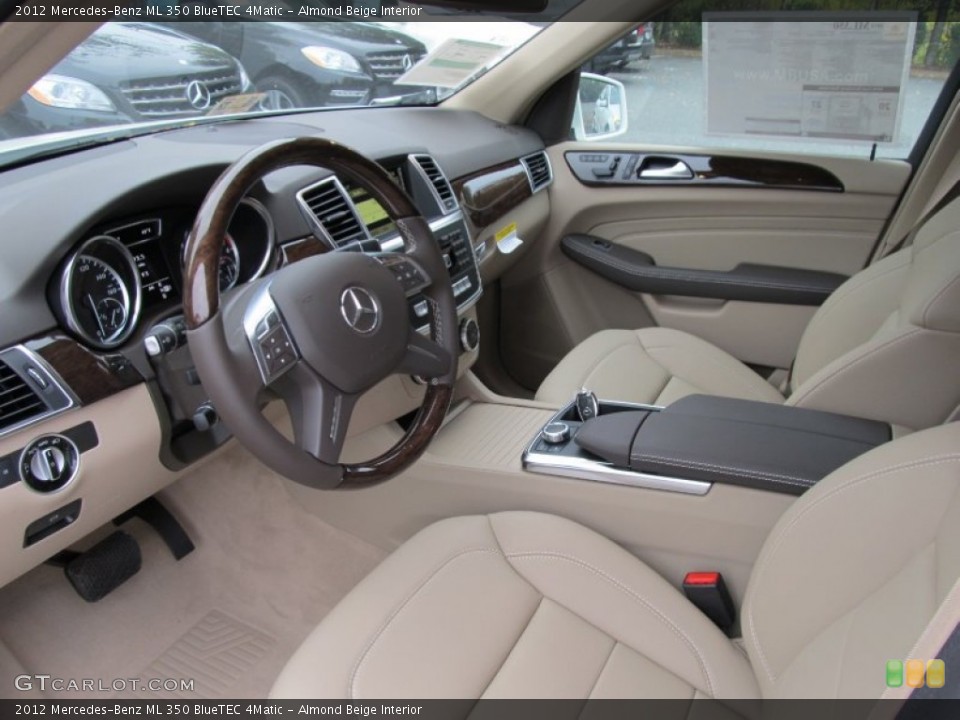 Almond Beige Interior Photo for the 2012 Mercedes-Benz ML 350 BlueTEC 4Matic #55856968