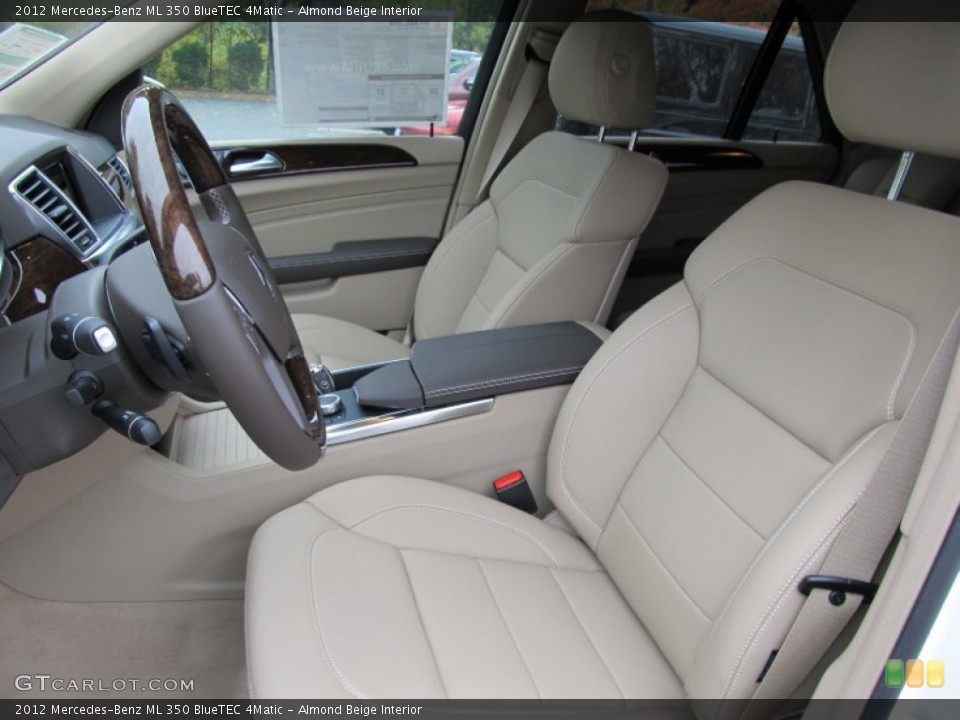 Almond Beige Interior Photo for the 2012 Mercedes-Benz ML 350 BlueTEC 4Matic #55856978