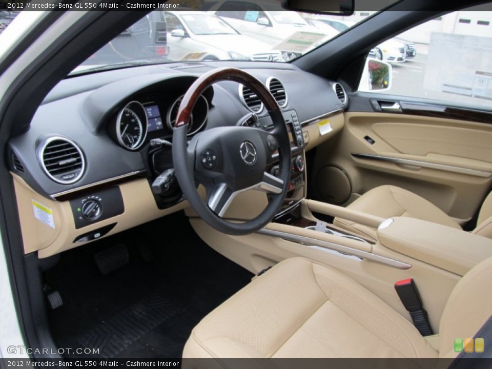 Cashmere Interior Photo for the 2012 Mercedes-Benz GL 550 4Matic #55857178