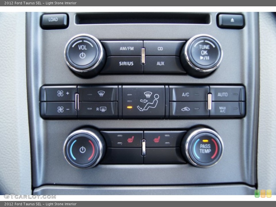 Light Stone Interior Controls for the 2012 Ford Taurus SEL #55858486