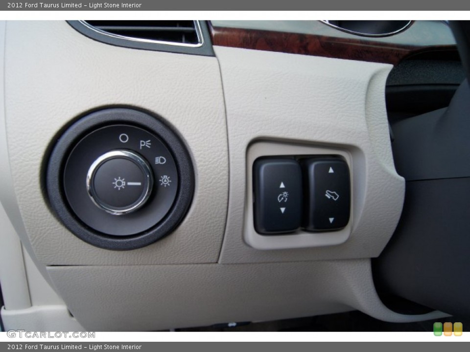 Light Stone Interior Controls for the 2012 Ford Taurus Limited #55858774