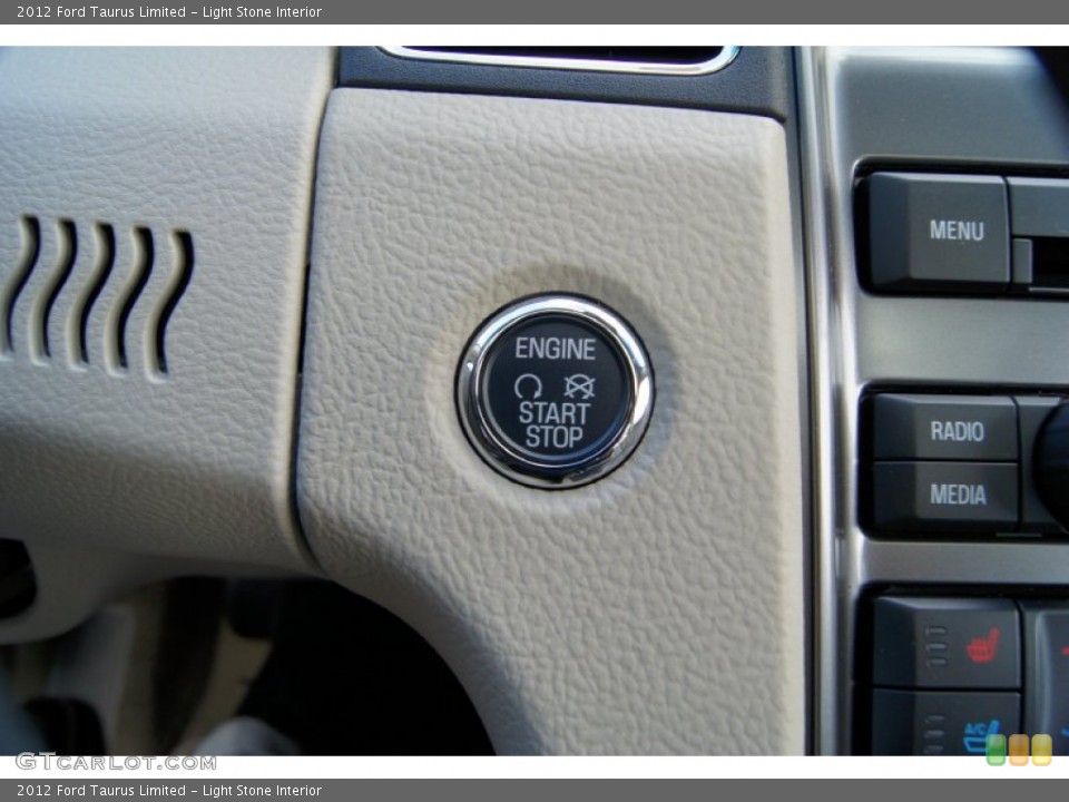 Light Stone Interior Controls for the 2012 Ford Taurus Limited #55858858