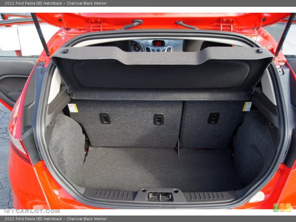 Charcoal Black Interior Trunk for the 2012 Ford Fiesta SES Hatchback #55858987