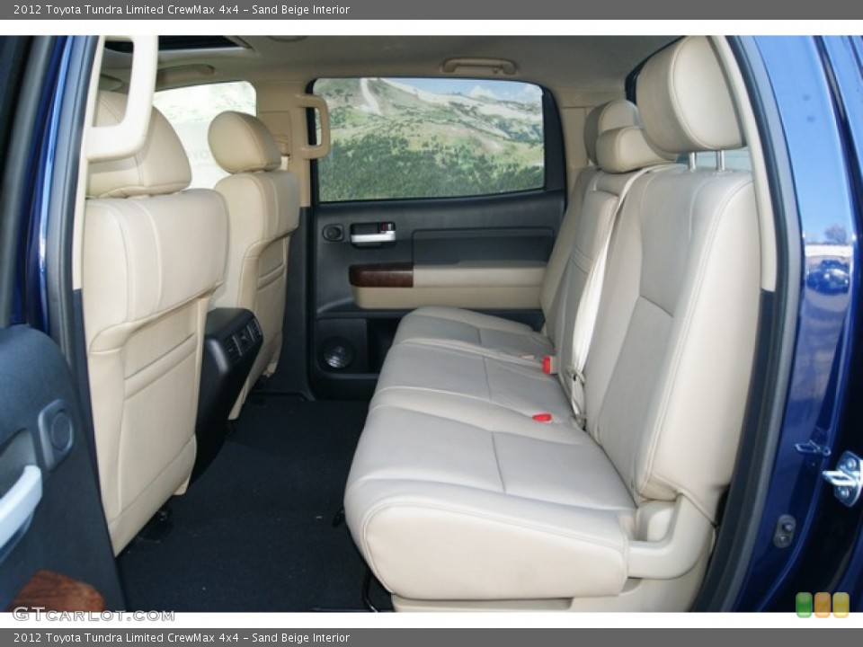 Sand Beige Interior Photo for the 2012 Toyota Tundra Limited CrewMax 4x4 #55860183