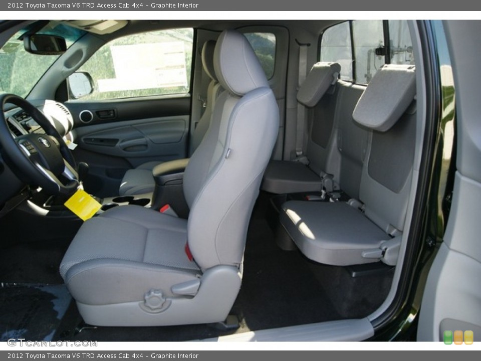 Graphite Interior Photo for the 2012 Toyota Tacoma V6 TRD Access Cab 4x4 #55860587