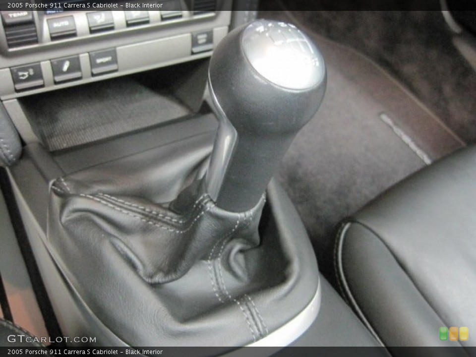 Black Interior Transmission for the 2005 Porsche 911 Carrera S Cabriolet #55860805