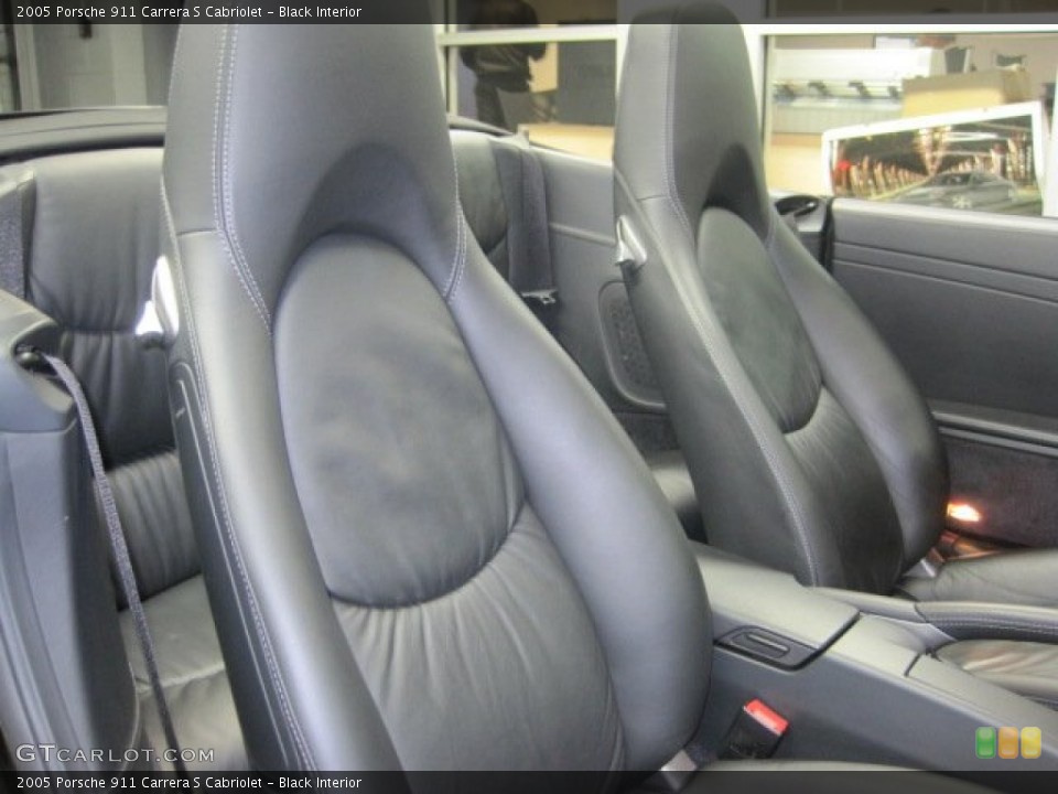 Black Interior Photo for the 2005 Porsche 911 Carrera S Cabriolet #55860856