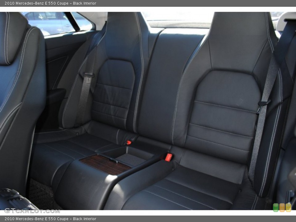 Black Interior Photo for the 2010 Mercedes-Benz E 550 Coupe #55861335