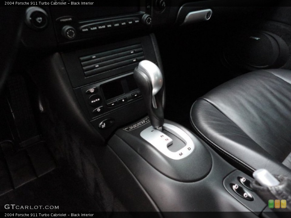 Black Interior Transmission for the 2004 Porsche 911 Turbo Cabriolet #55861366