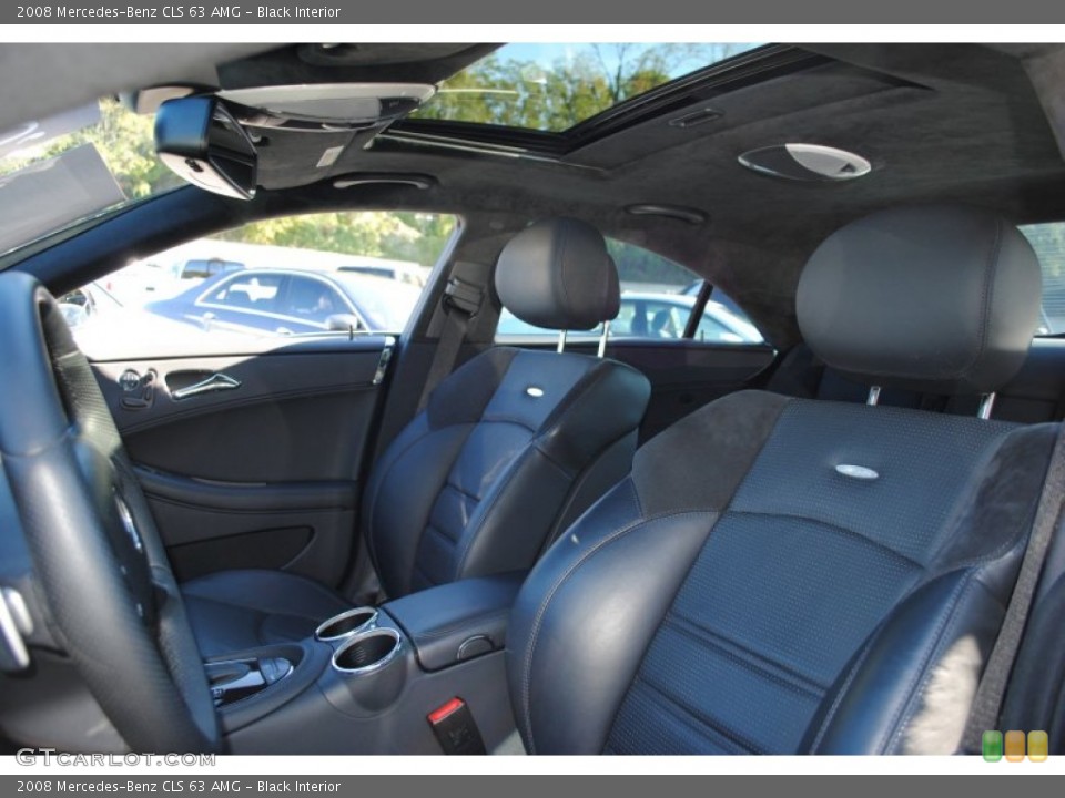 Black Interior Photo for the 2008 Mercedes-Benz CLS 63 AMG #55861759