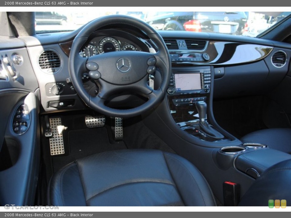 Black Interior Dashboard for the 2008 Mercedes-Benz CLS 63 AMG #55861786