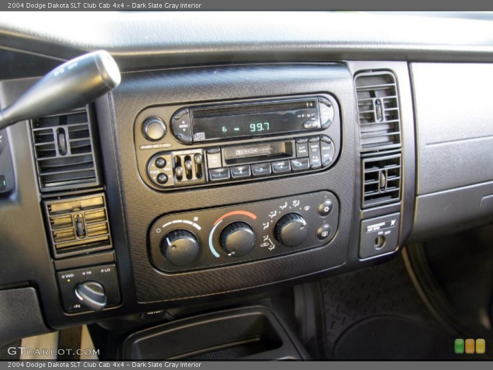 Dark Slate Gray Interior Audio System for the 2004 Dodge Dakota SLT Club Cab 4x4 #55863965