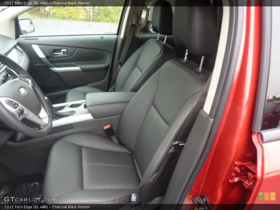 Charcoal Black Interior Photo for the 2012 Ford Edge SEL AWD #55864030