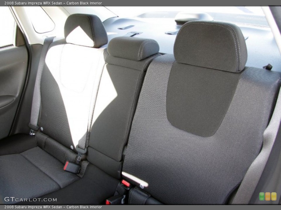 Carbon Black Interior Photo for the 2008 Subaru Impreza WRX Sedan #55864324