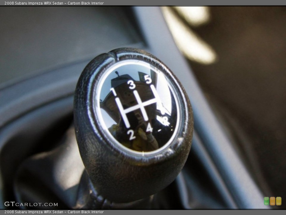 Carbon Black Interior Transmission for the 2008 Subaru Impreza WRX Sedan #55864414