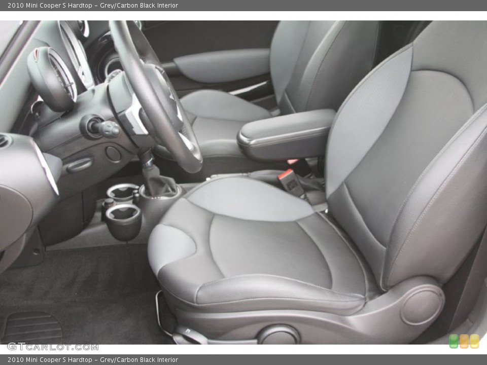 Grey/Carbon Black Interior Photo for the 2010 Mini Cooper S Hardtop #55865170