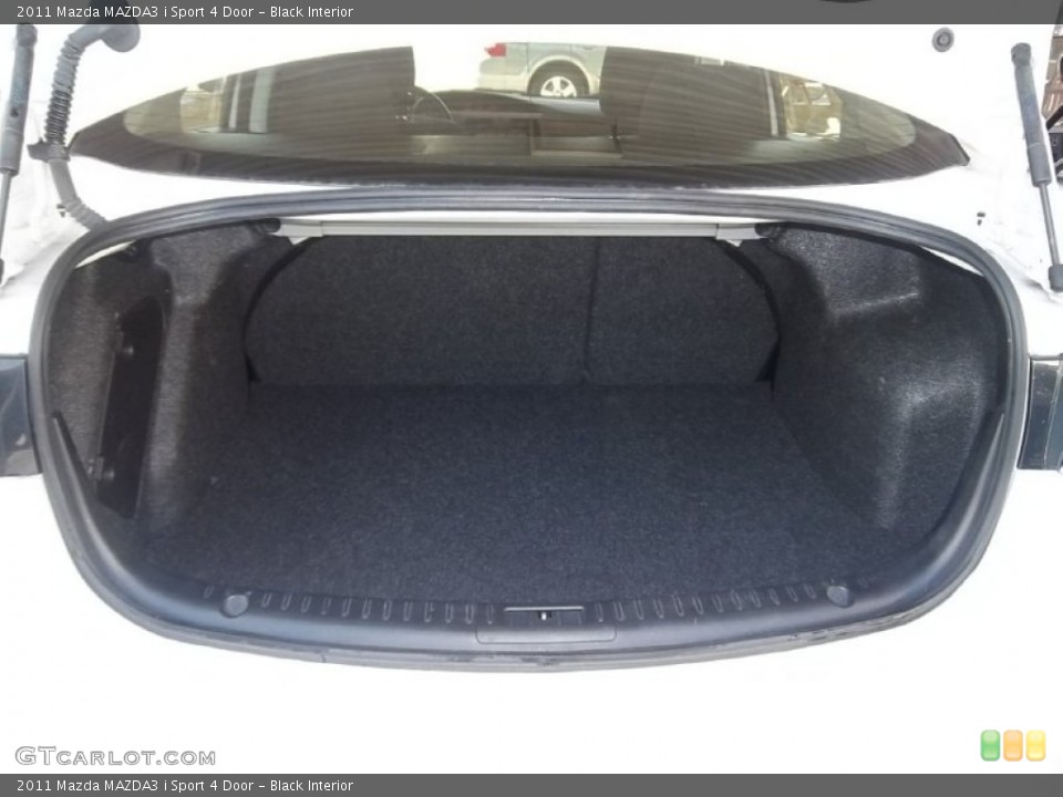 Black Interior Trunk for the 2011 Mazda MAZDA3 i Sport 4 Door #55866361