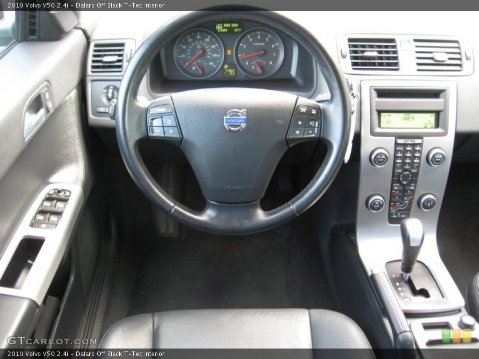 Dalaro Off Black T-Tec Interior Photo for the 2010 Volvo V50 2.4i #55866805