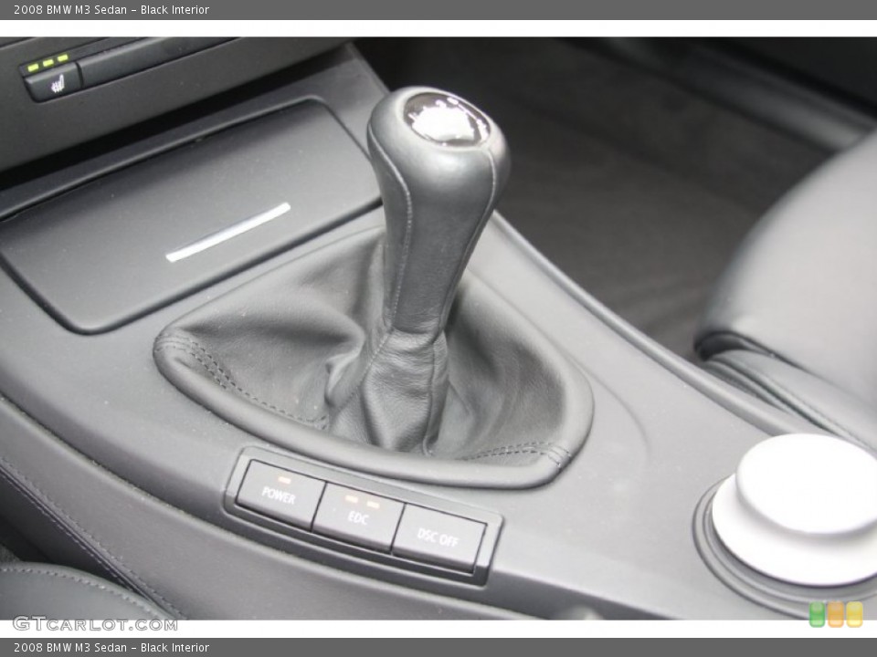 Black Interior Transmission for the 2008 BMW M3 Sedan #55867505