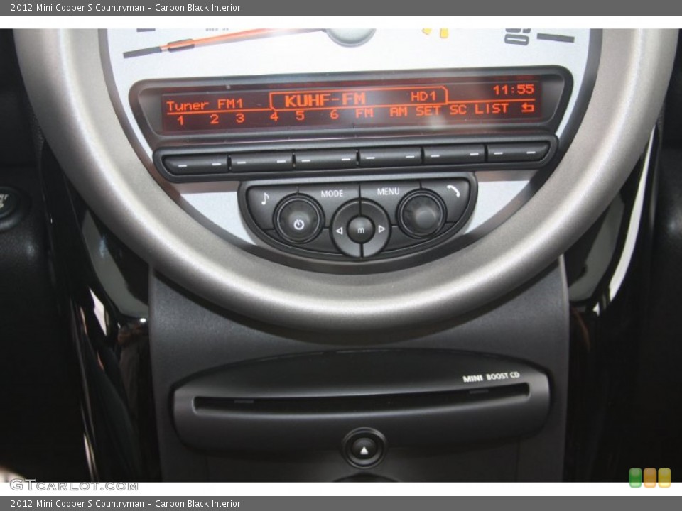 Carbon Black Interior Controls for the 2012 Mini Cooper S Countryman #55867748