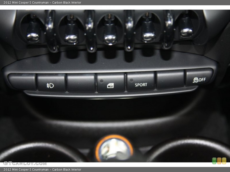 Carbon Black Interior Controls for the 2012 Mini Cooper S Countryman #55867759