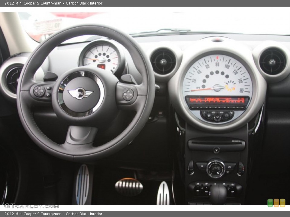 Carbon Black Interior Dashboard for the 2012 Mini Cooper S Countryman #55867816