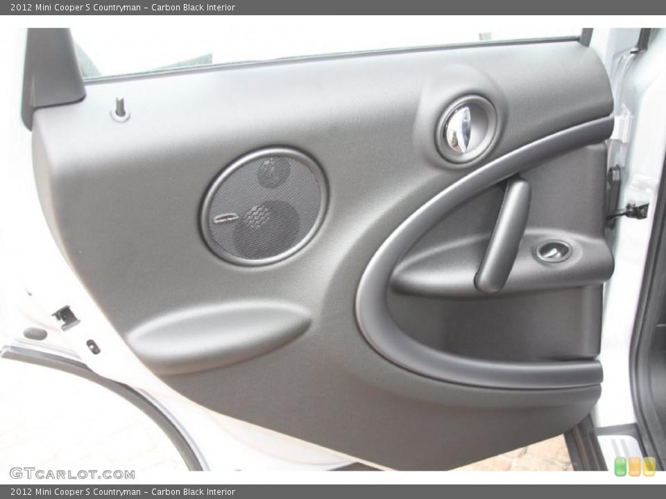 Carbon Black Interior Door Panel for the 2012 Mini Cooper S Countryman #55867977