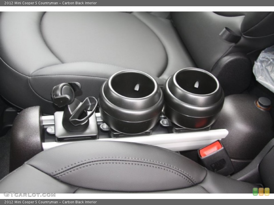 Carbon Black Interior Controls for the 2012 Mini Cooper S Countryman #55867983