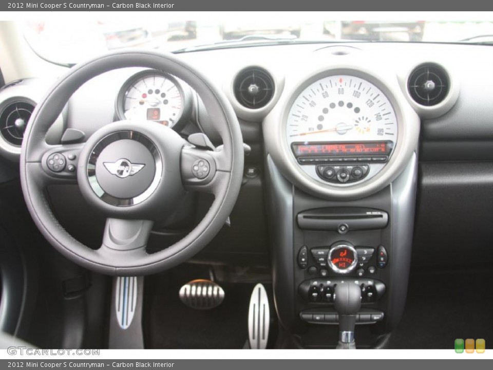 Carbon Black Interior Dashboard for the 2012 Mini Cooper S Countryman #55867990