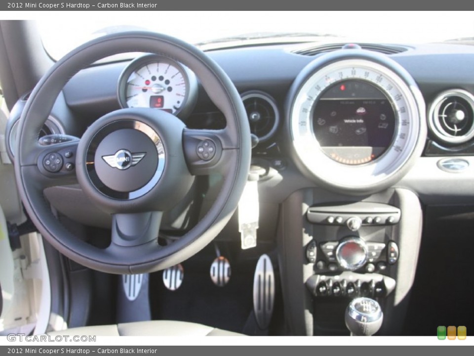 Carbon Black Interior Dashboard for the 2012 Mini Cooper S Hardtop #55868278