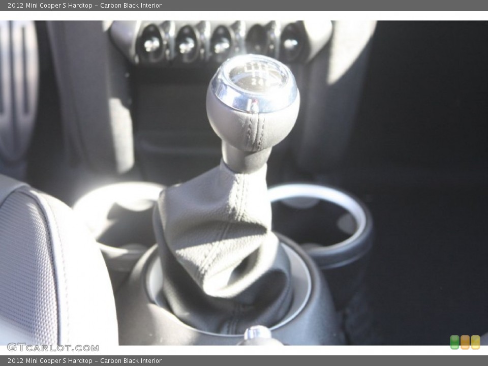 Carbon Black Interior Transmission for the 2012 Mini Cooper S Hardtop #55868290