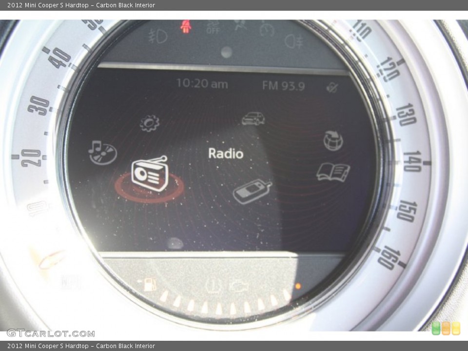 Carbon Black Interior Controls for the 2012 Mini Cooper S Hardtop #55868296