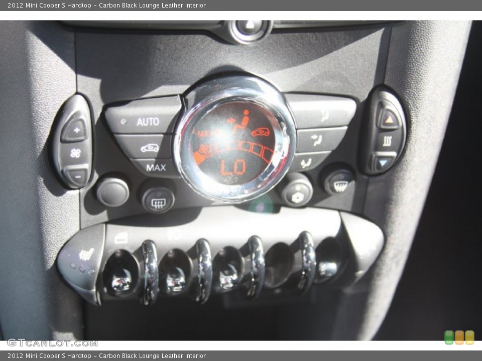 Carbon Black Lounge Leather Interior Controls for the 2012 Mini Cooper S Hardtop #55868443