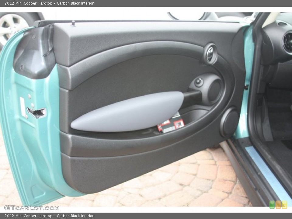 Carbon Black Interior Door Panel for the 2012 Mini Cooper Hardtop #55868917
