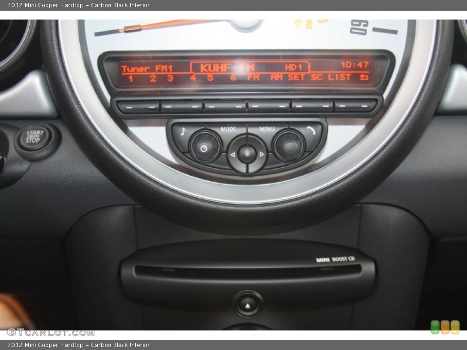 Carbon Black Interior Controls for the 2012 Mini Cooper Hardtop #55868926