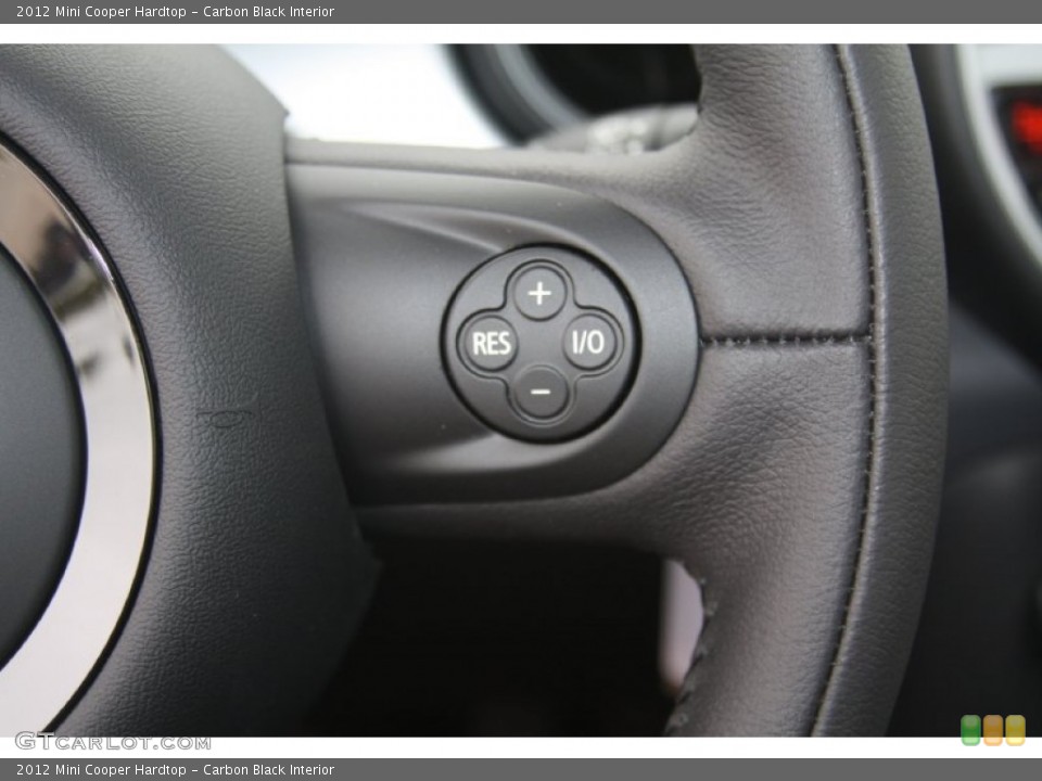 Carbon Black Interior Controls for the 2012 Mini Cooper Hardtop #55868956