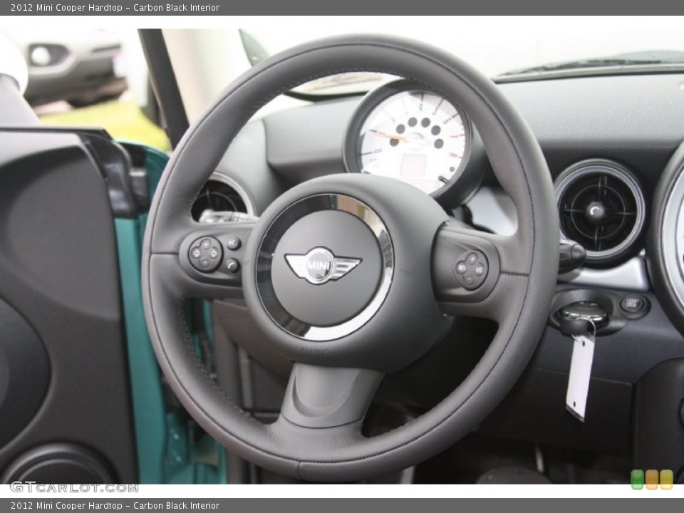 Carbon Black Interior Steering Wheel for the 2012 Mini Cooper Hardtop #55868980